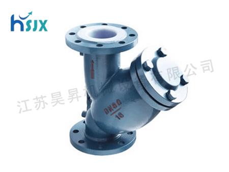 全衬里（衬氟）Y型过滤器 GL41F3-16C、GL41F46-16C